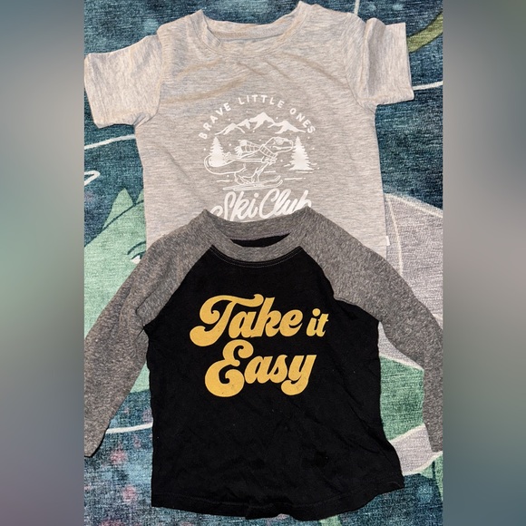 Brave little ones and tiny whales shirt bundle - Picture 1 of 1